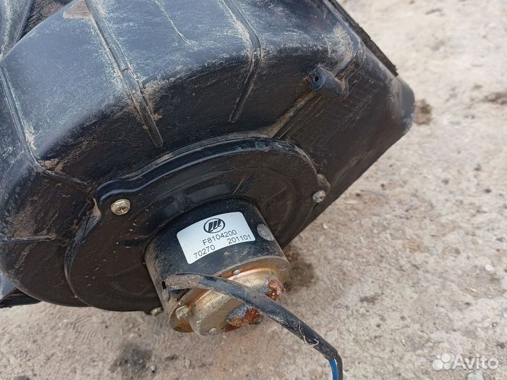 Моторчик печки в корпусе lifan smily