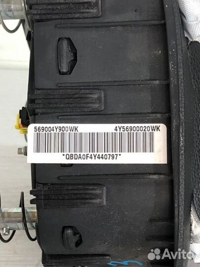 Подушка безопасности руль KIA RIO 3 рест 1.4 AT хе