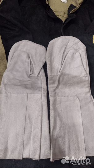 Краги сварочные замшевые