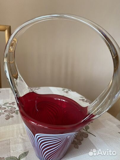 2 конфетницы стеклянные