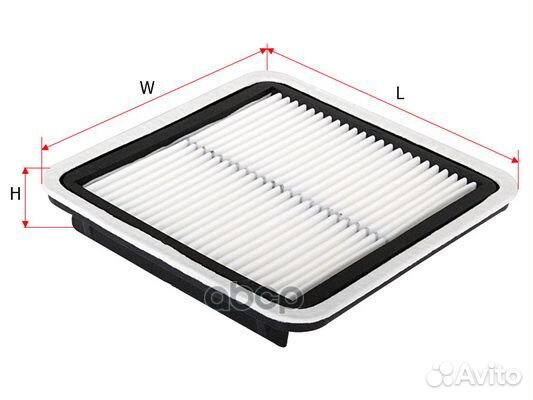 Фильтр воздушный A1876 Sakura