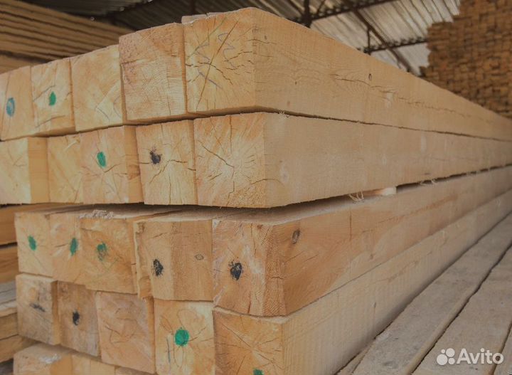 Быстрая доставка бруса из лиственницы