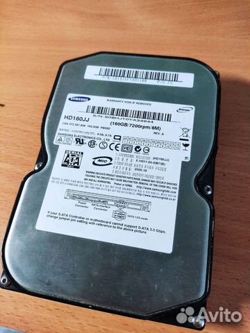 Жесткий диск samsung hd160jj бу