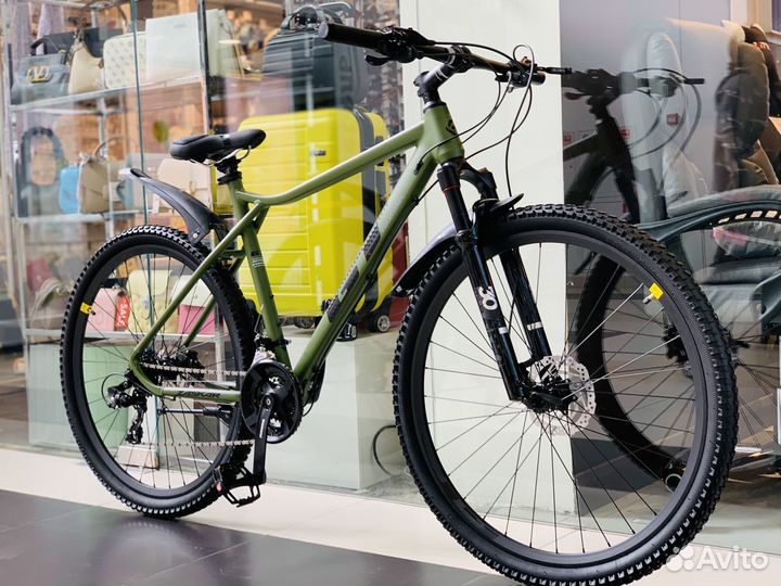 Велосипед на спицах GT125 24s 29'' зеленый