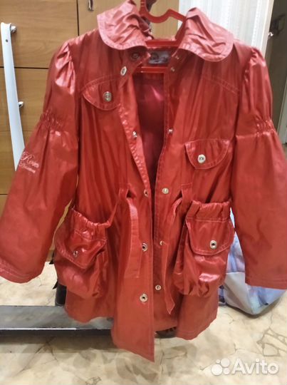 Плащ летний для девочки 110-134