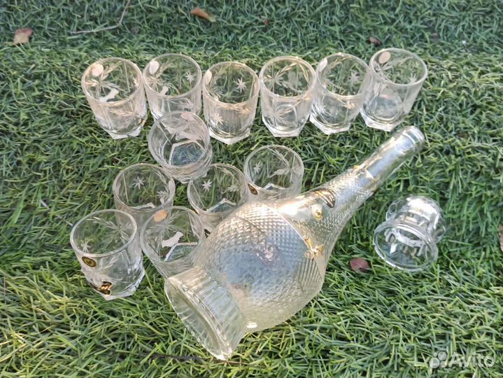 Пивная кружка набор рюмок штоф