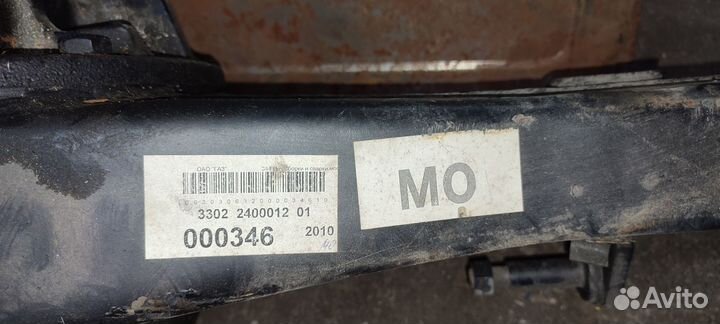 Мост задний газ 3302 2400012 01