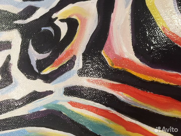 Картина маслом на холсте «Зербы» Живопись