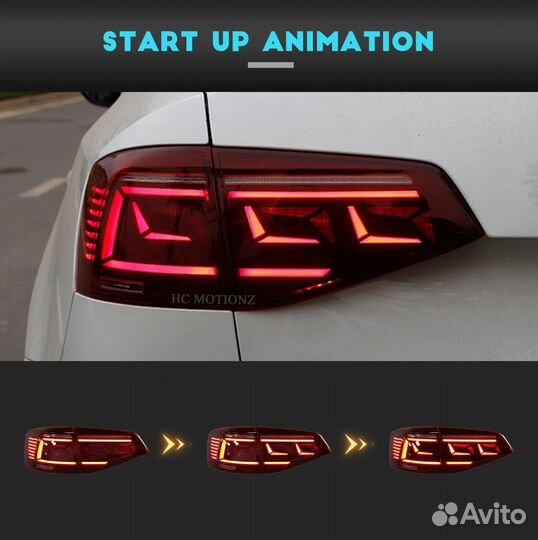 Новые фонари для Volkswagen Jetta 6 15-18г