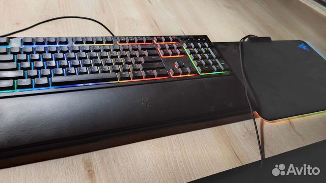 Razer firefly(пластиковая основа) +razer ornata ch