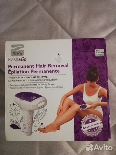 Фотоэпилятор Flash & Go Silk'nFlash&GoLux США
