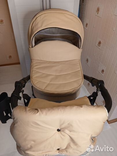 Коляска 3 в 1 Noordline, экокожа