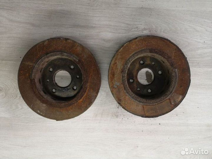 Диски тормозные передние Kia Spectra