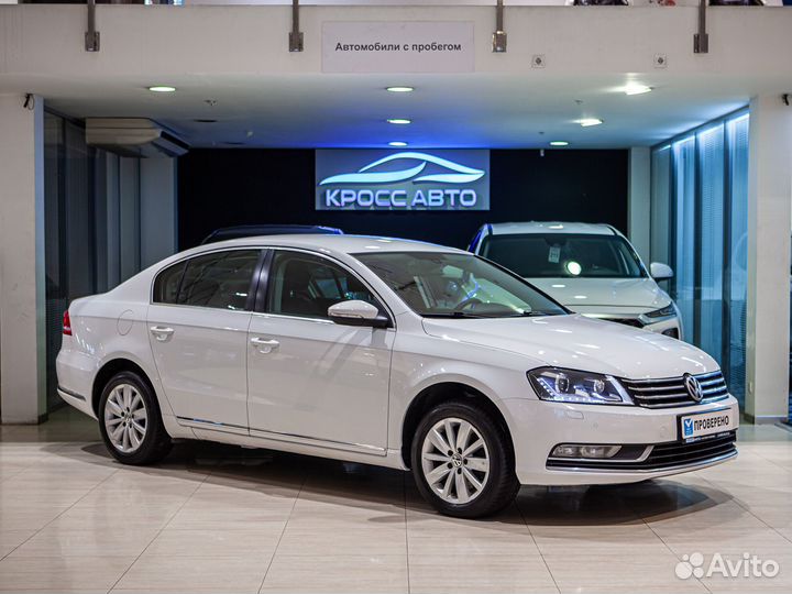 Volkswagen Passat 1.8 AMT, 2013, 140 500 км