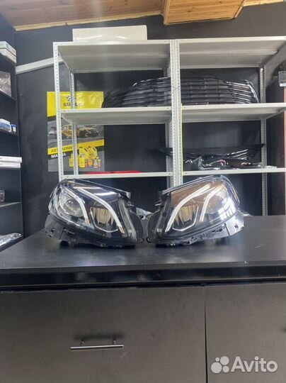 Фары на mercedes w213