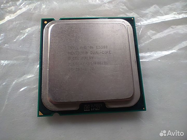 Intel Core 2duo E7500,E5300 сокет LGA775