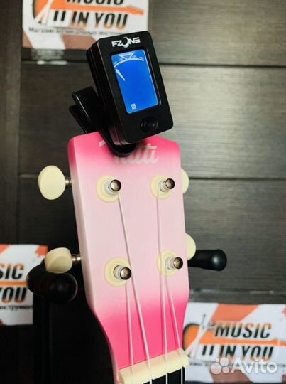 Гитара гавайская + тюнер