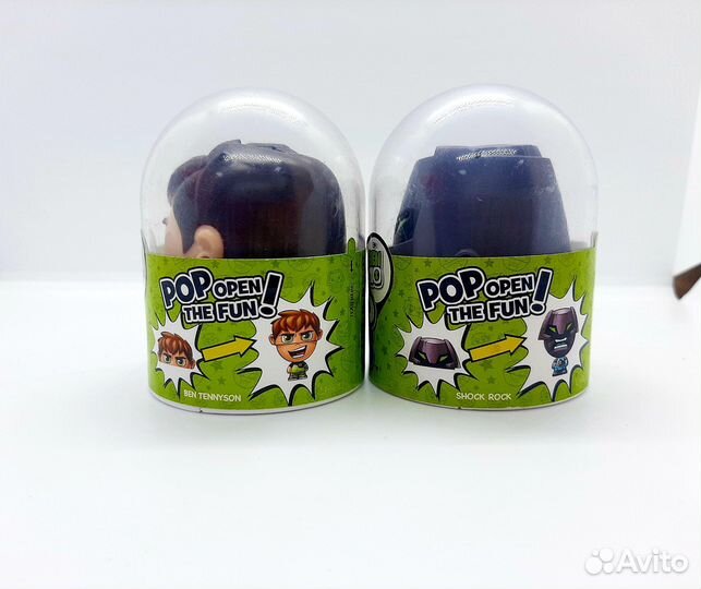 Фигурки Ben 10 Pop tops