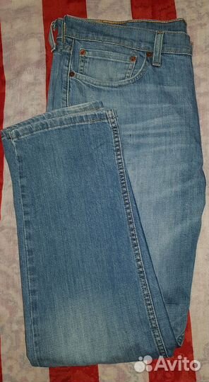 Джинсы мужские levis 514 /36/32