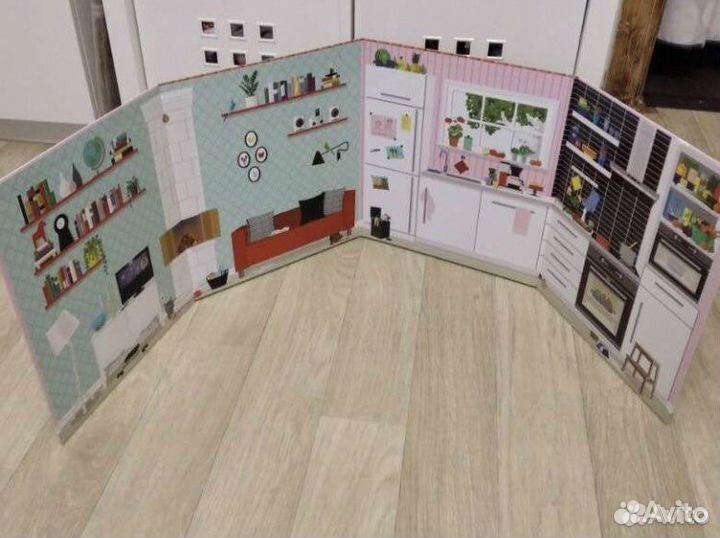 Домик для кукол икеа, фон для игры