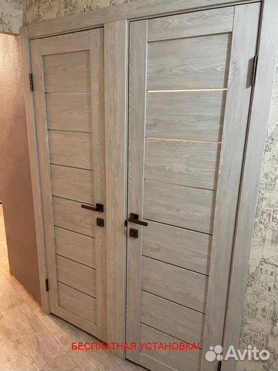 Металлическая входная дверь с установкой в подарок
