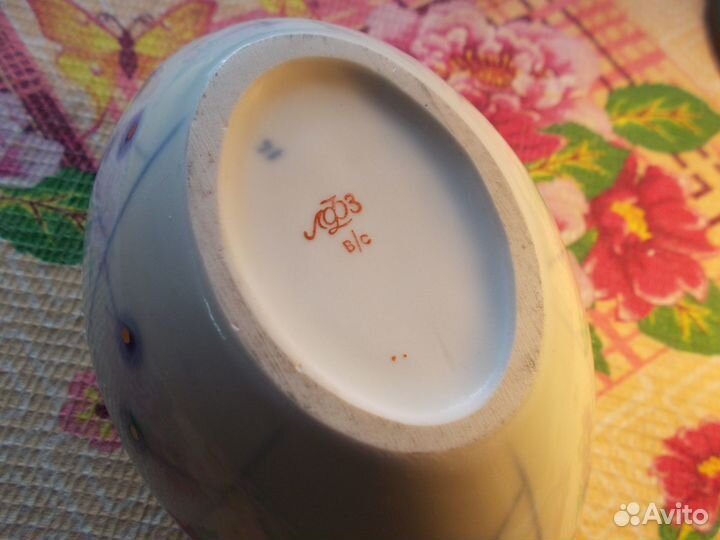 Ваза лфз Синие ветки.Автор М.В.Городецкий