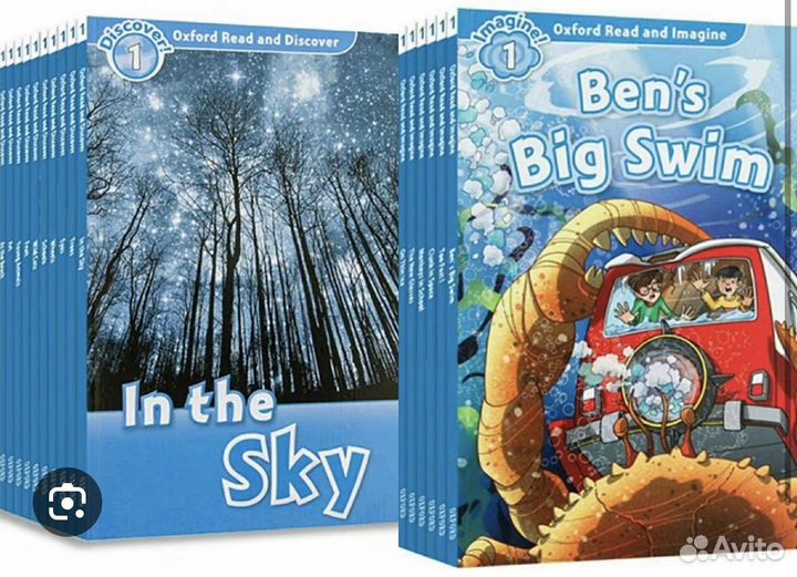 20 книг Oxford read and discover Level 1