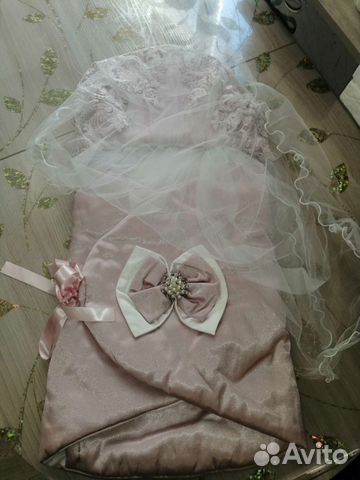 Конверт на выписку для девочки весна осень