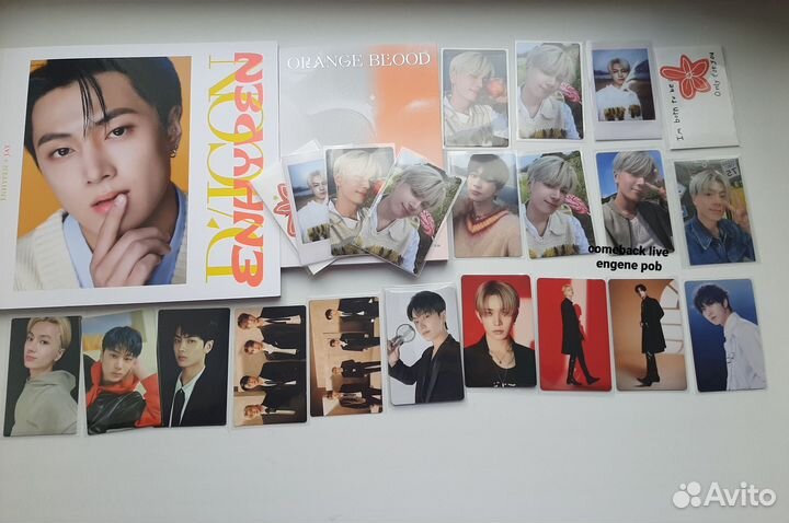 Enhypen карты, dicon min