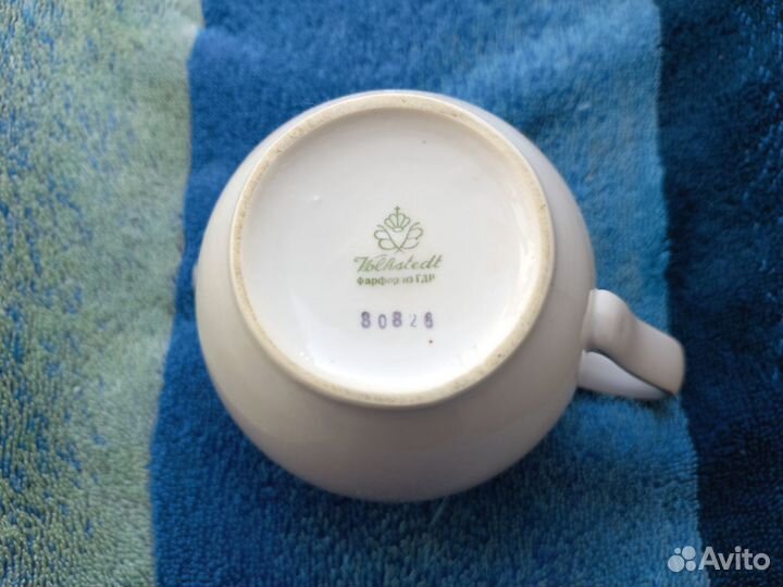 Чайно-кофейный сервиз Volkstedt (ГДР) конца 1960-х