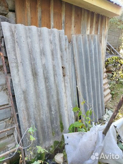 Шифер волновой бу