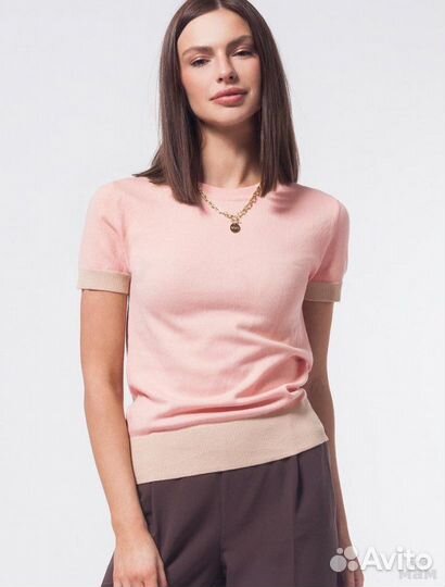 Джемпер новый р 44 Vilatte хлопок вискоза