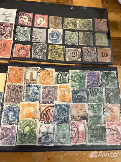 Коллекция старинных почтовых марок