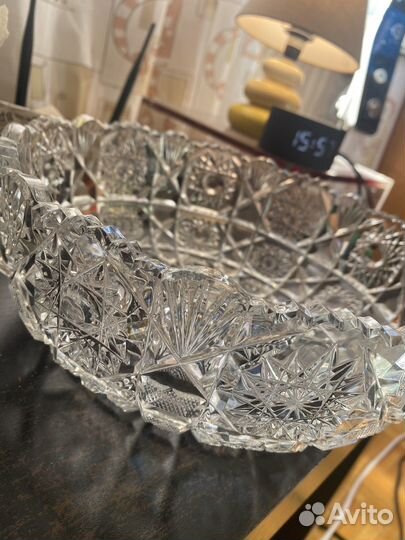 Хрустальная Ваза для фруктов