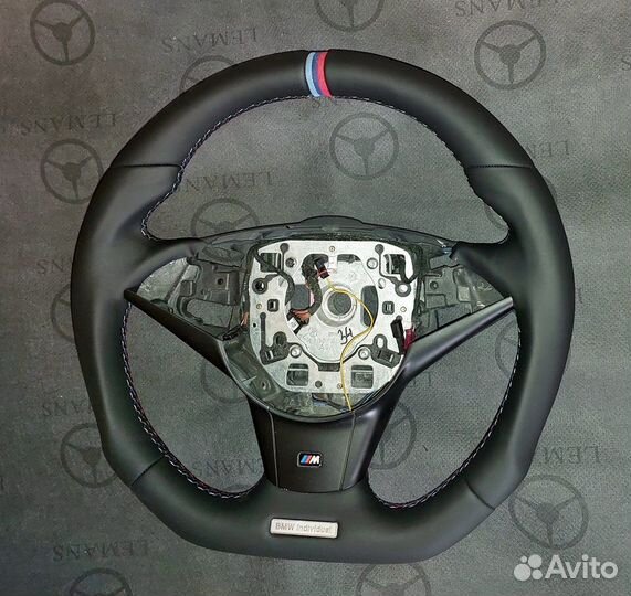 Руль бмв Е60 FT-tuning Триколор