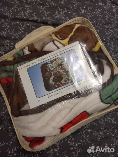 Плед детский новый