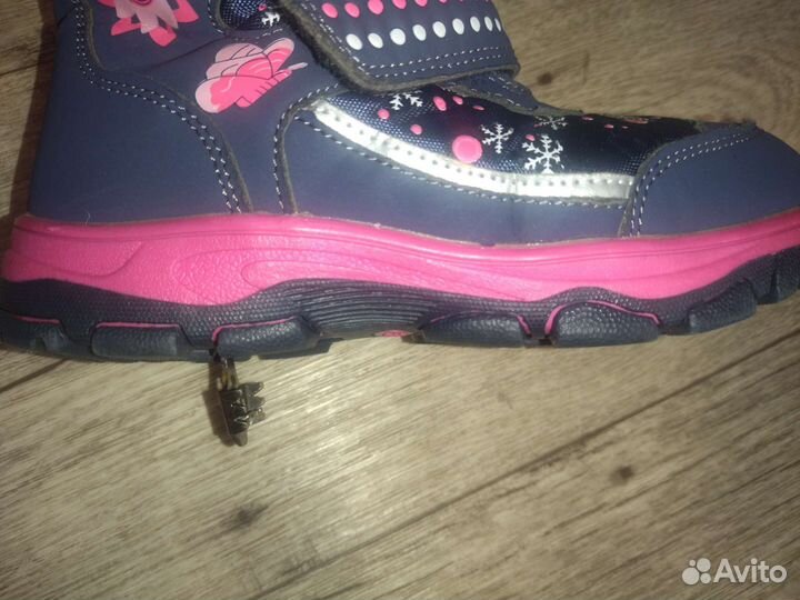 Зимние ботинки для девочки