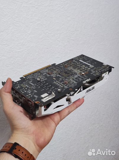 Видеокарта asus GTX 1060 dual 6GB