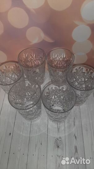 Хрустальные стаканы СССР