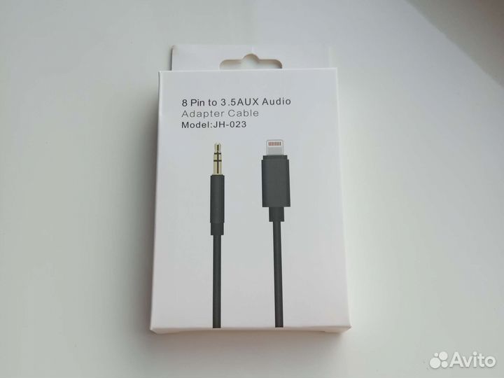 Переходник lightning 3.5 jack. iPhone / AUX