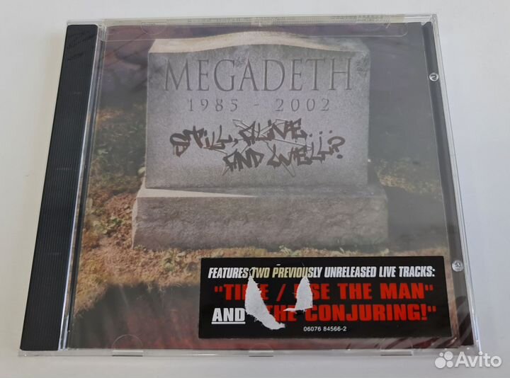 Megadeth – Still, Alive.And Well (CD,USA 2002) NEW