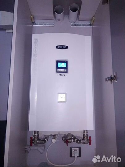 Монтаж отопления, водоснабжения