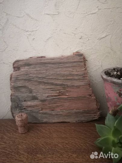 Кусок тонкой фанеры дрифтвуд небольшой