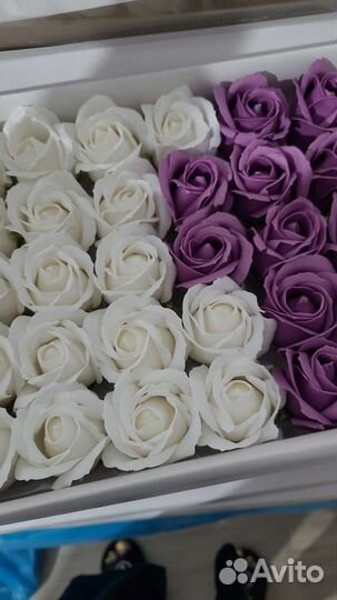 Мыльные цветы букет