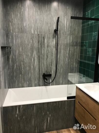 Ремонт ванной комнаты и туалета панелями пвх