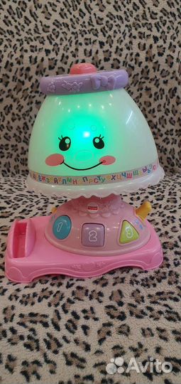 Музыкальная обучающая игрушка-лампа