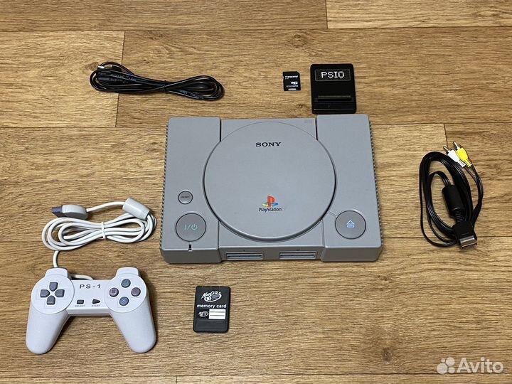 Sony PS1 fat, slim (PAL, ntsc), Psio 64Gb Build 28