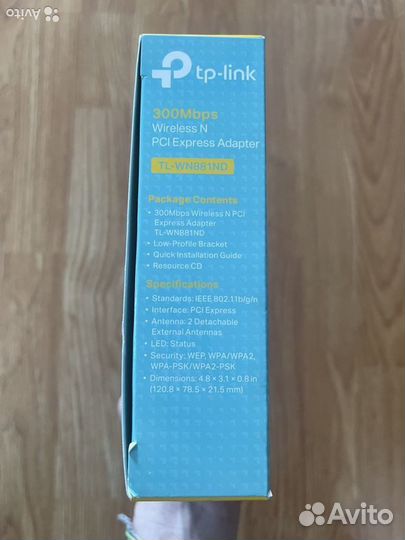 Wifi адаптер для пк tp-link сетевая карта