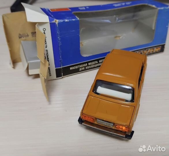 Ваз 2105 в родной коробке 1984 года