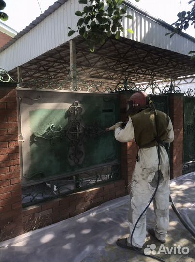 Пескоструйная обработка. Пескоструй